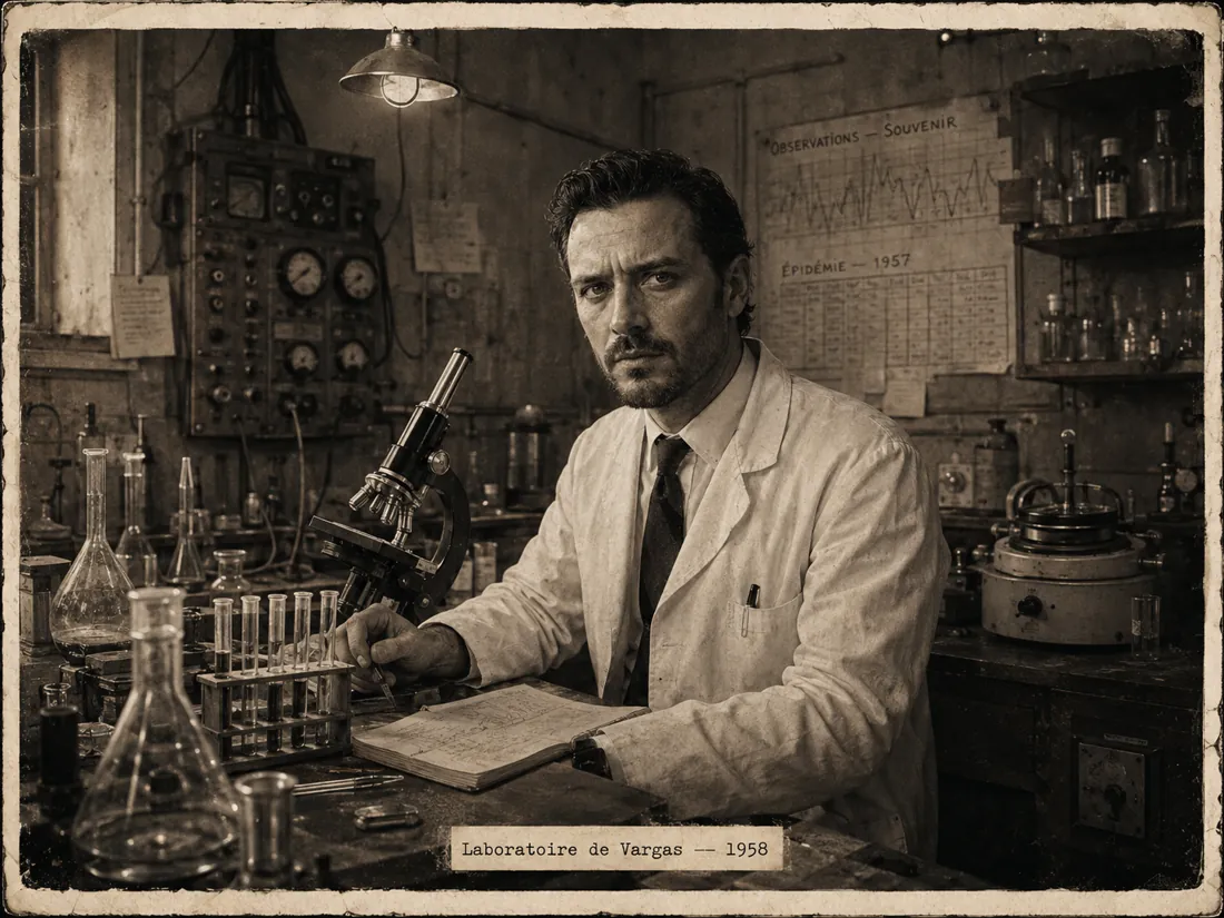 Décor d'immersion : le laboratoire de 1957 dans Undercover